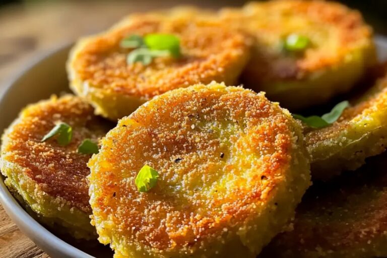 Easy Oven-Fried Green Tomatoes Recipe