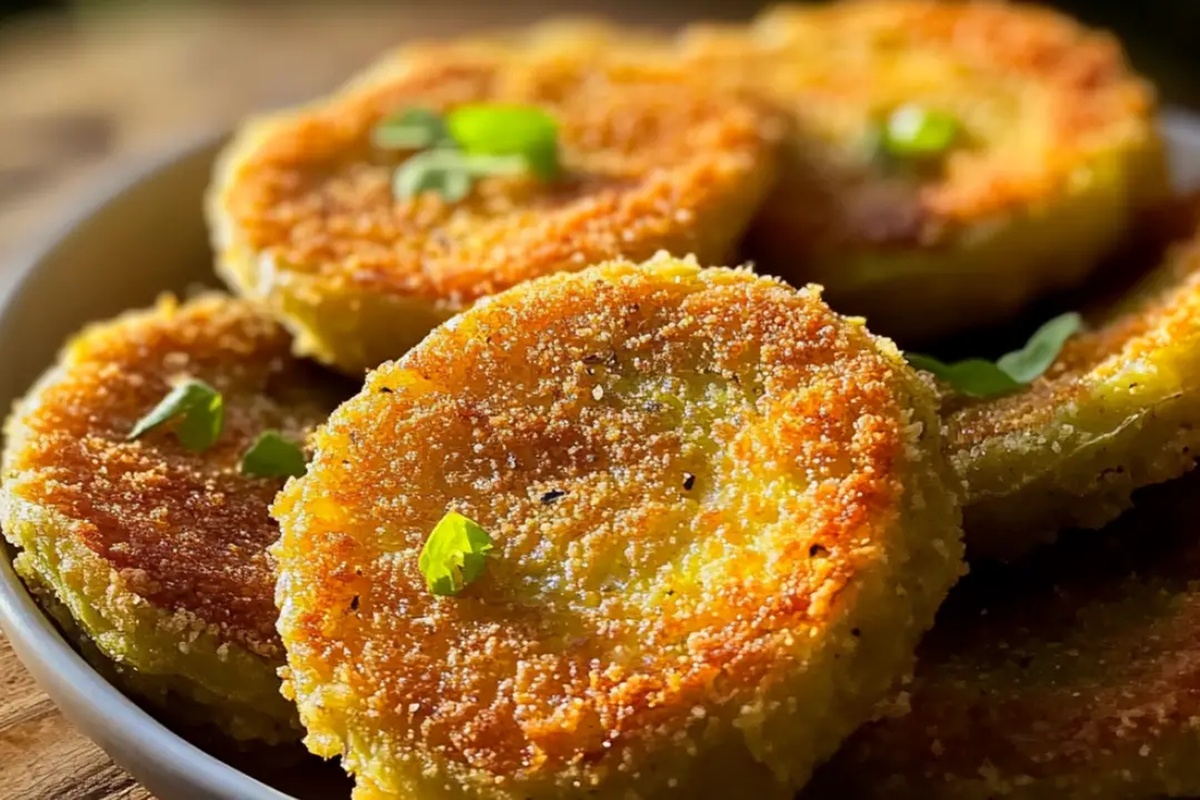 Easy Oven-Fried Green Tomatoes Recipe