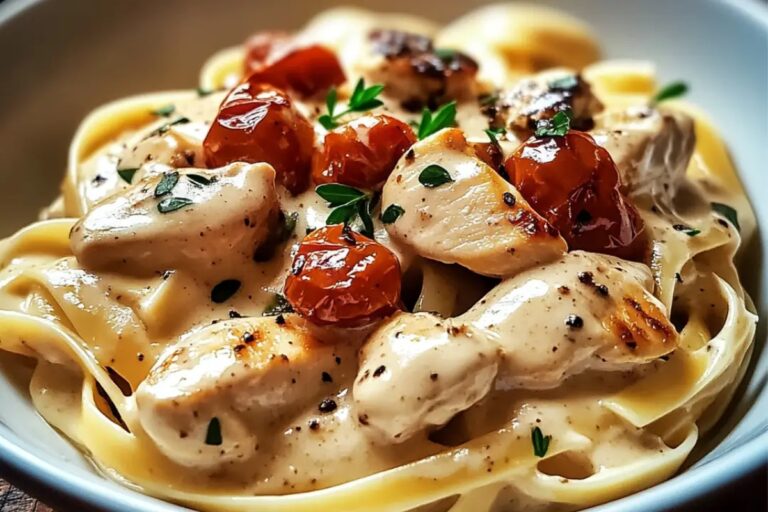 Creamy Chicken Marsala Pasta Recipe