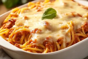 Authentic Italian-Style Spaghetti Bake Recipe