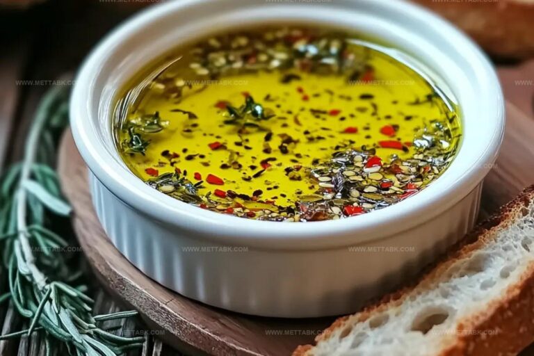 Olive Oil Dip With Warm Bread Recipe