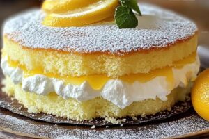 Limoncello Mascarpone Cake Recipe