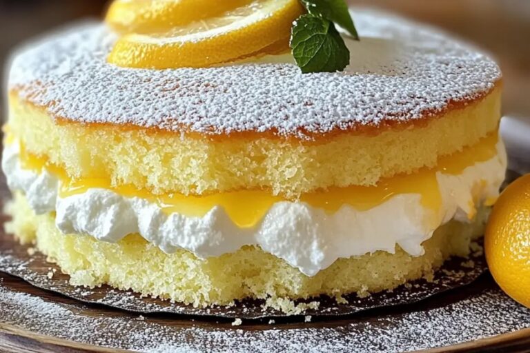 Limoncello Mascarpone Cake Recipe