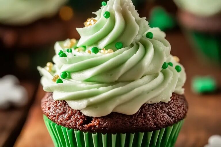 Shamrock Shake Cupcakes Recipe