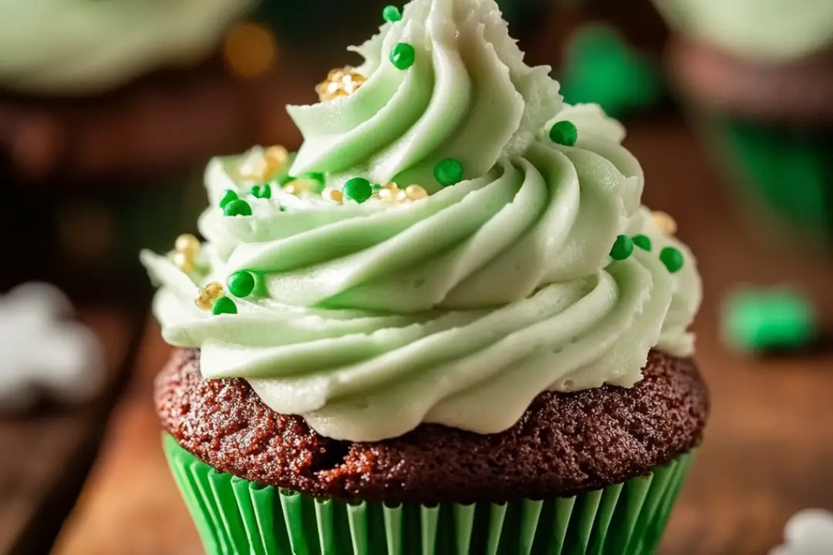 Shamrock Shake Cupcakes Recipe