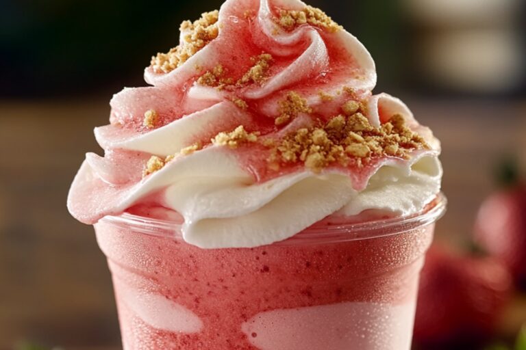 Refreshing Strawberry Cream Frappuccino Recipe