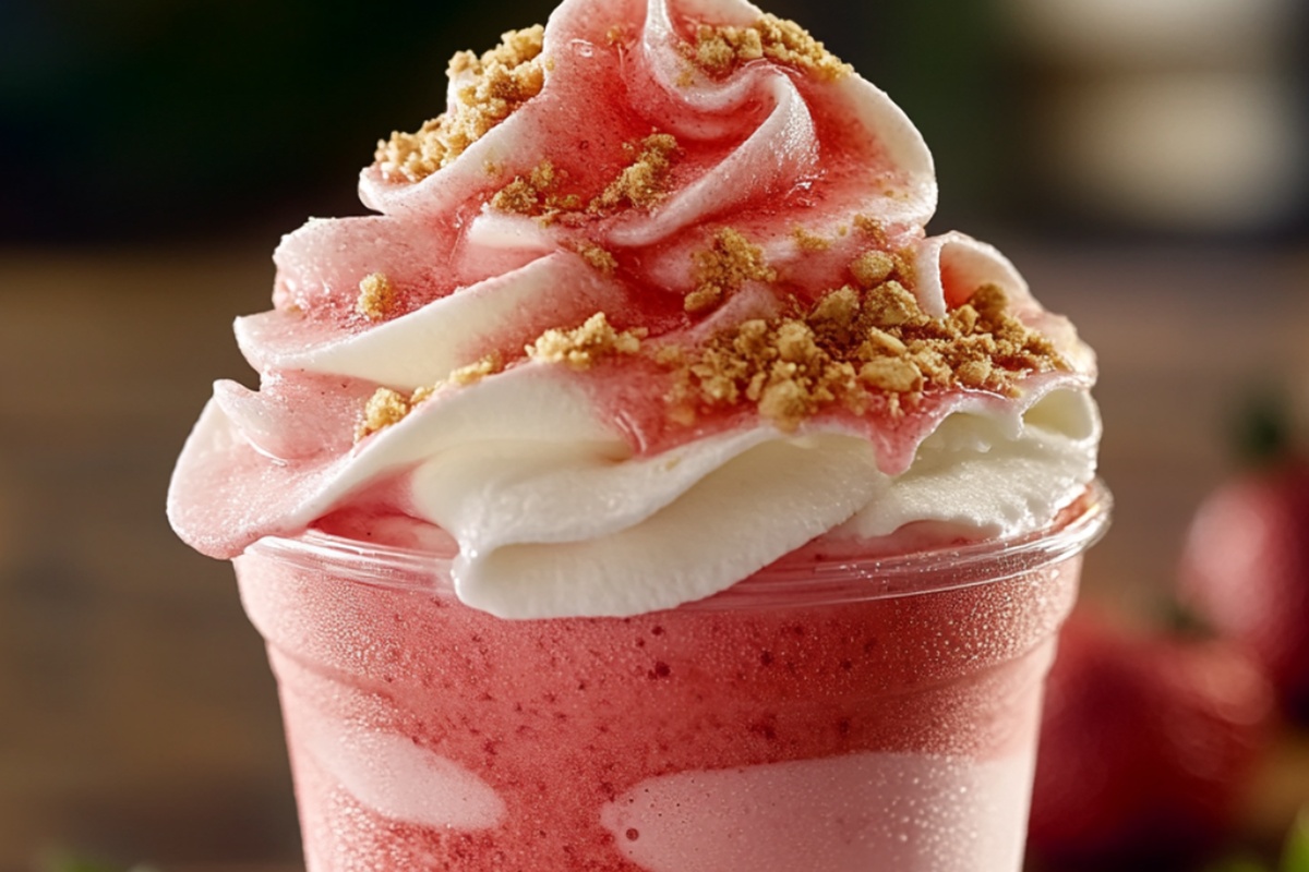 Refreshing Strawberry Cream Frappuccino Recipe