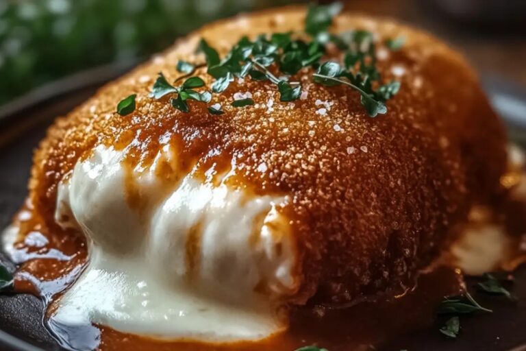 Chicken Parmesan Stuffed With Cream Cheese Recipe