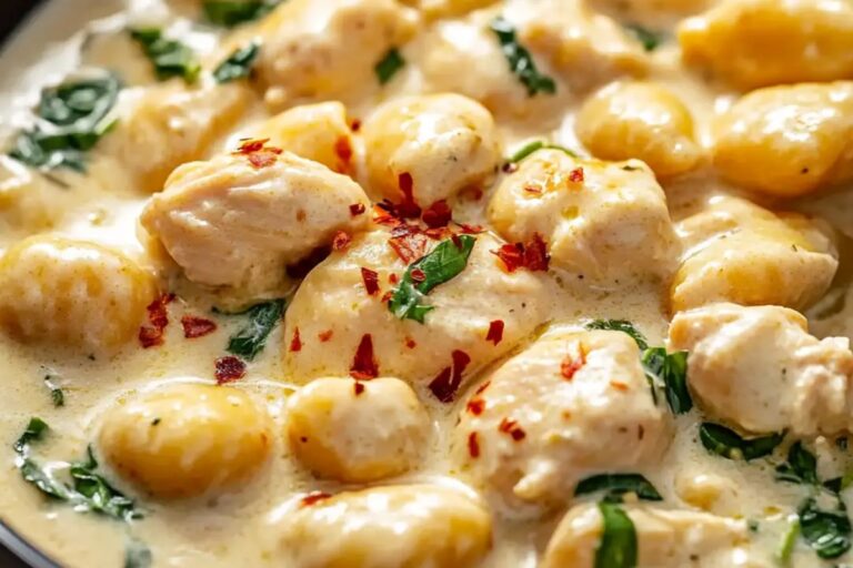 Creamy Chicken And Gnocchi Recipe