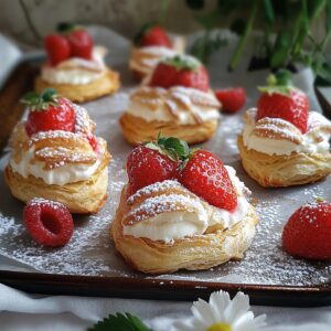 Strawberry Cream Puffs Recipe