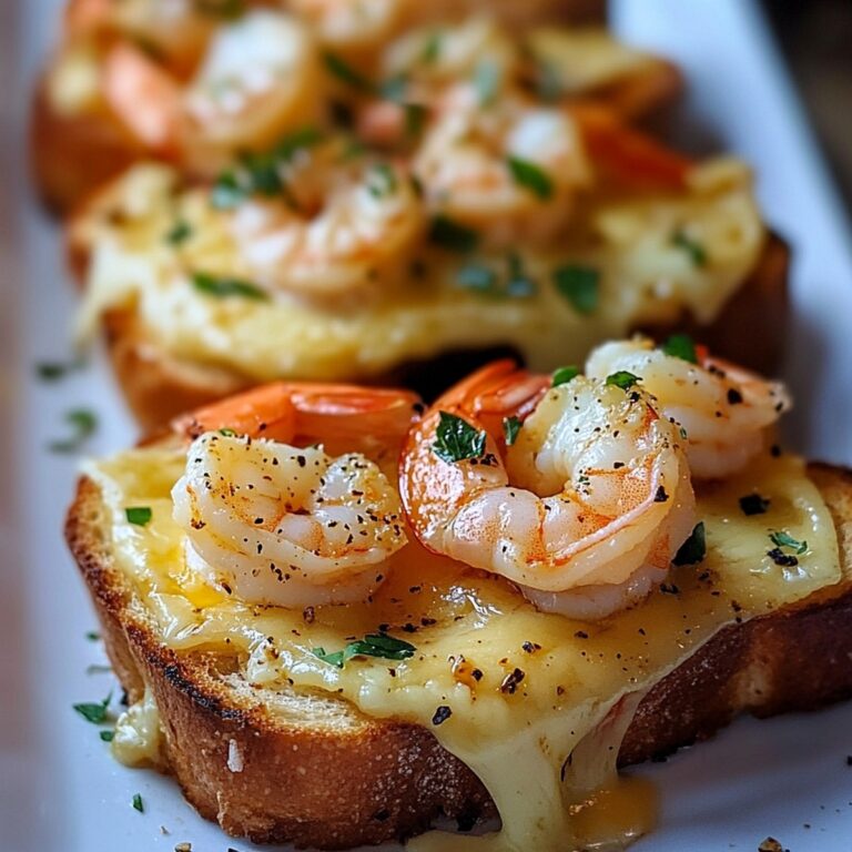 Delicious Cheesy Shrimp Toast Recipe