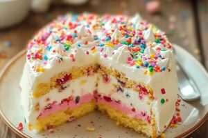 No-Bake Birthday Cake Delight Recipe