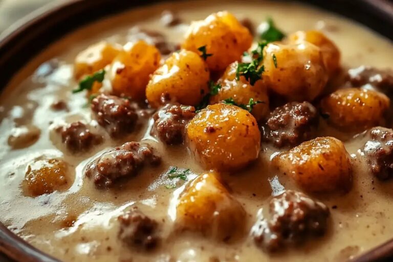 Tater Tot Breakfast Bowl With Sausage Gravy Recipe