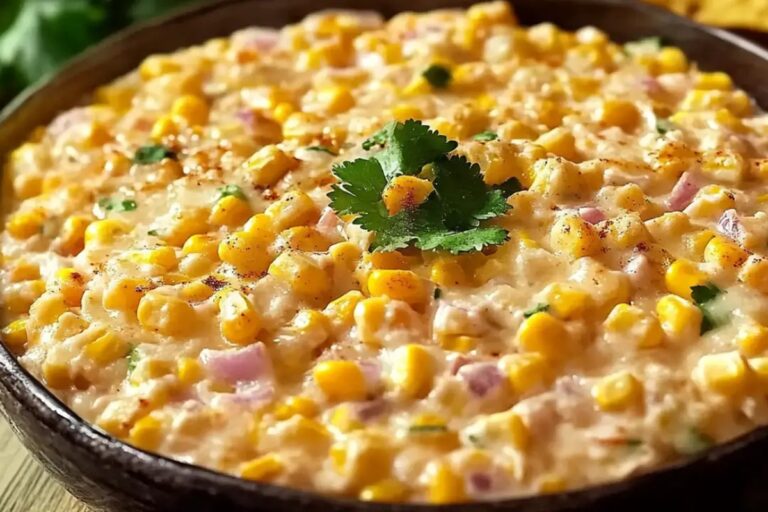 The Creamy Mexican Corn Dip That Will Steal The Show Recipe