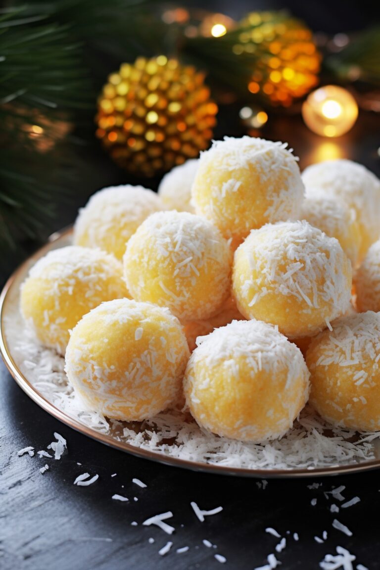 Pineapple Christmas Balls Recipe