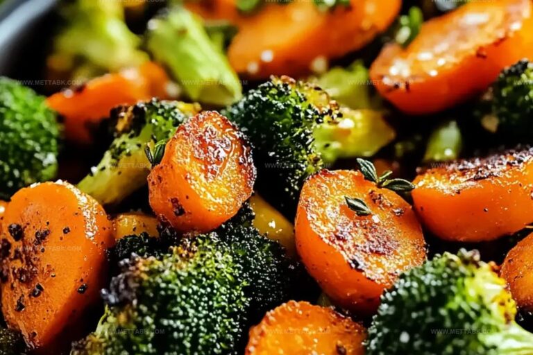 Roasted Broccoli And Carrots Recipe