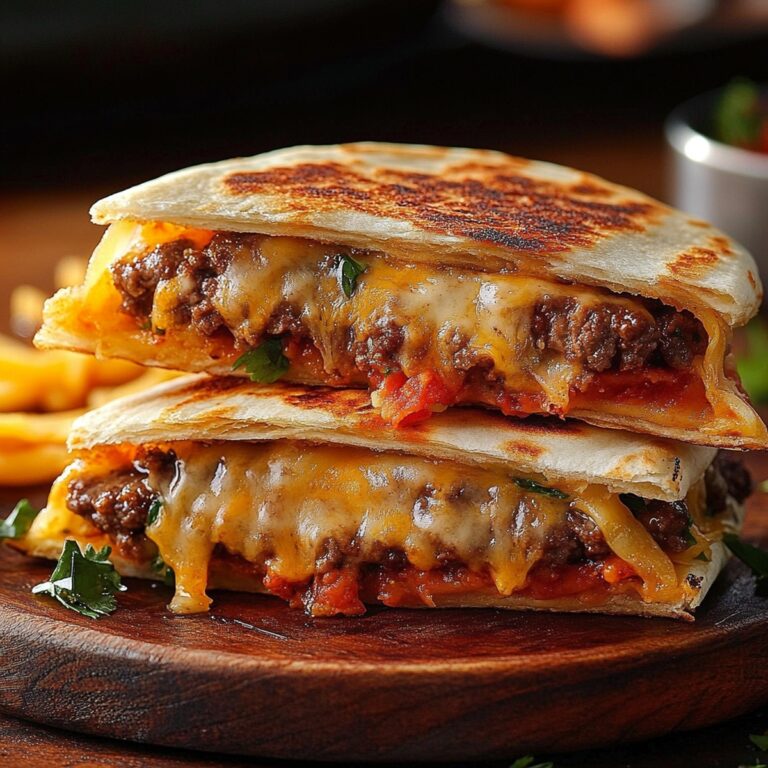Quesadilla Burgers Recipe
