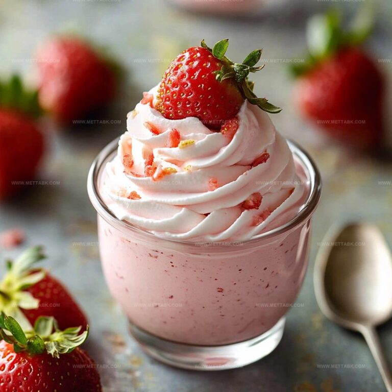 Easy Strawberry Mousse Recipe