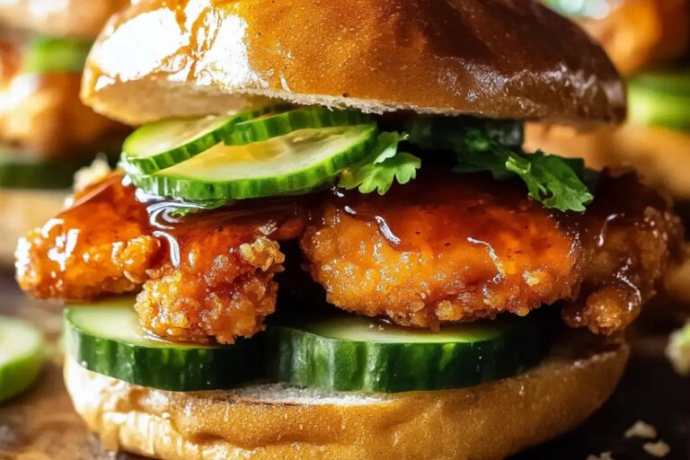 Hot Honey Chicken Sandwiches Recipe
