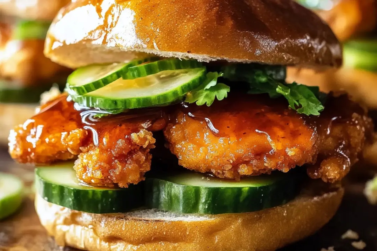 Hot Honey Chicken Sandwiches Recipe