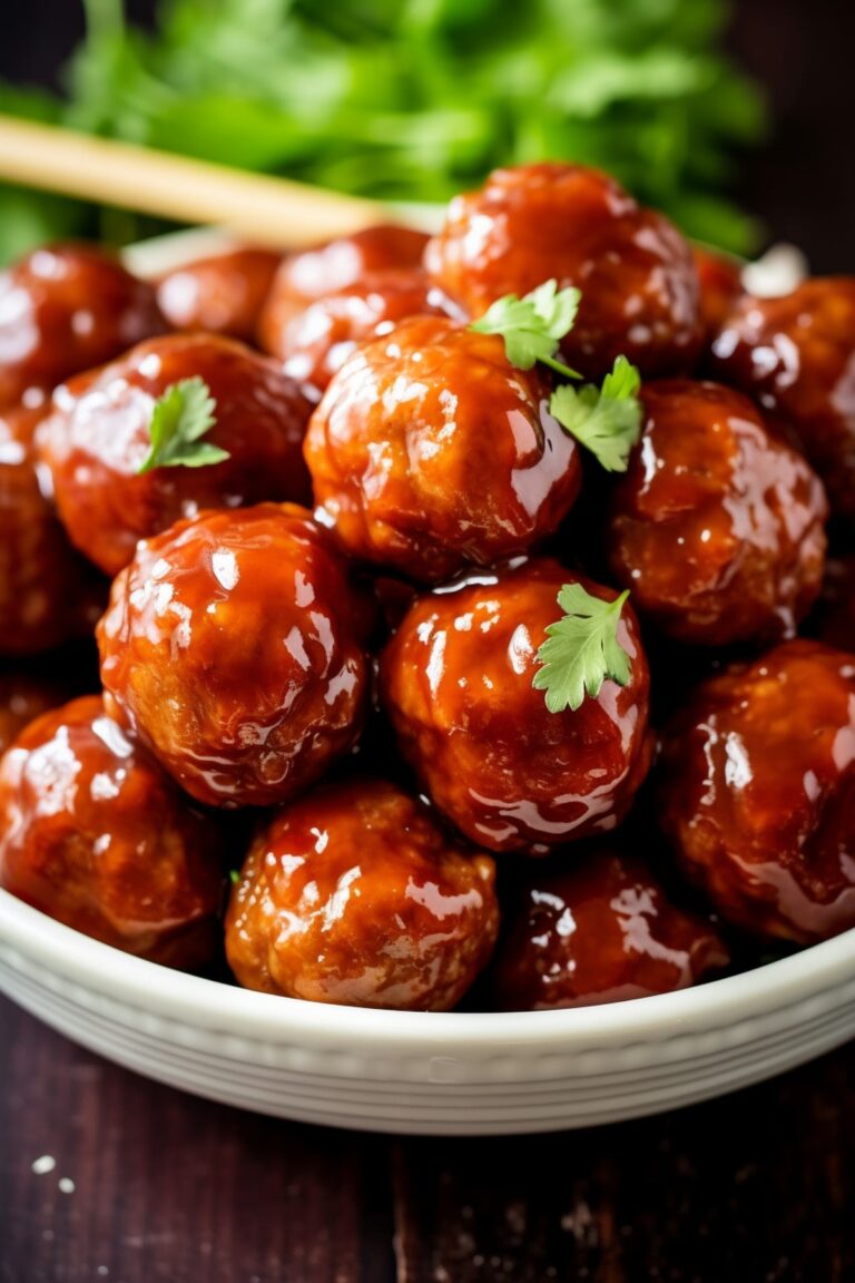 Honey Bbq Crockpot Meatballs Recipe