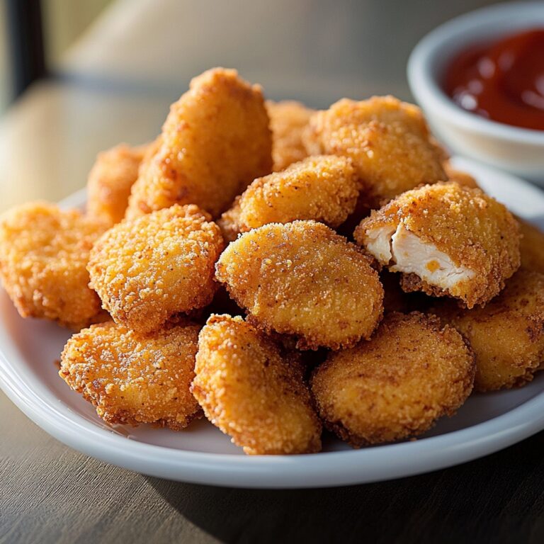 Crispy Homemade Chicken Nuggets Recipe