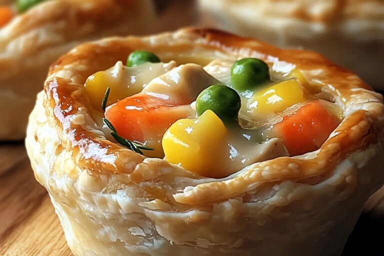 Easy Mini Chicken Pot Pies Recipe