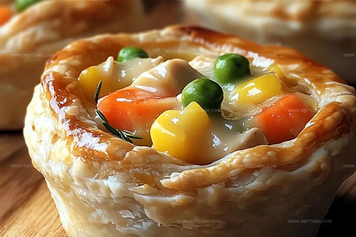 Easy Mini Chicken Pot Pies Recipe