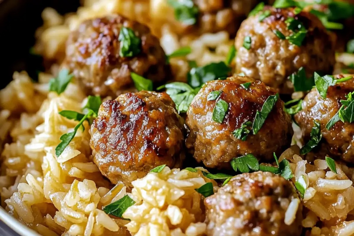 Meatballs And Rice Recipe
