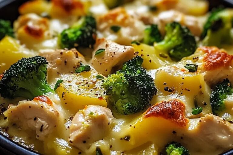 Baked Potato Chicken Broccoli Casserole Recipe