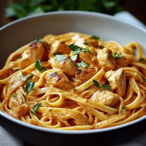 Cowboy Butter Chicken Linguine Recipe