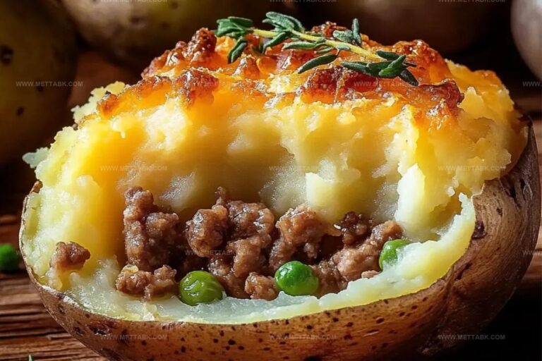 Shepherds Pie Baked Potatoes Recipe