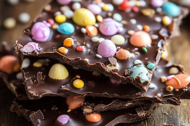 Easter Chocolate Cookie Bark Recipe