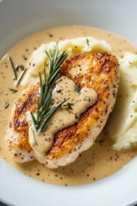 Creamy Rosemary Dijon Chicken Recipe