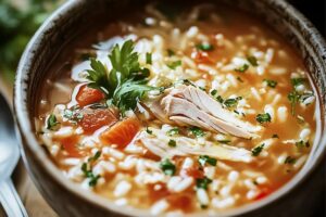 Turkey And Rice Soup Recipe