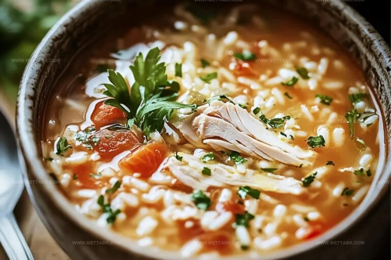Turkey And Rice Soup Recipe