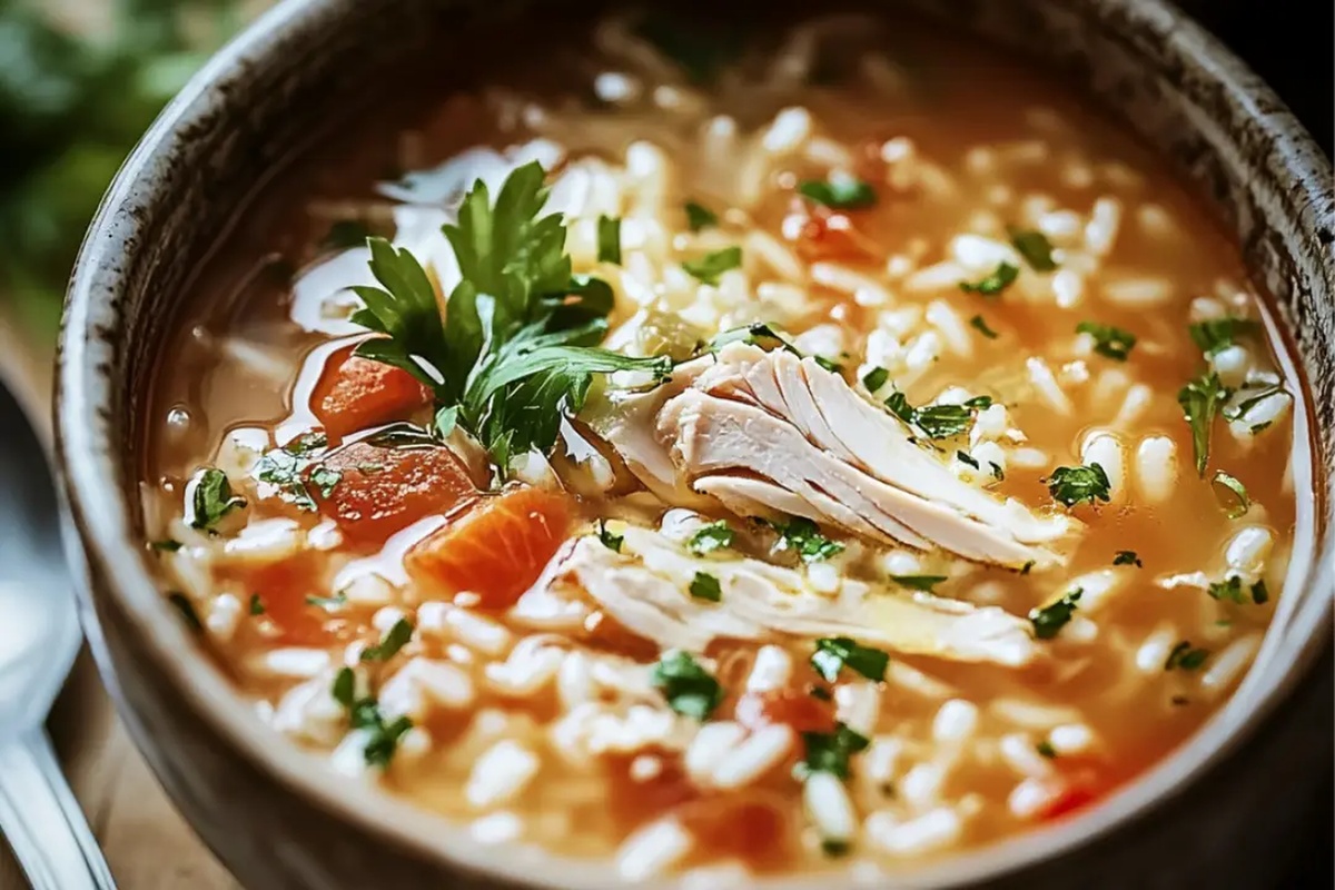 Turkey And Rice Soup Recipe