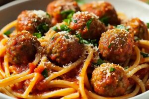 Homemade Spaghetti And Meatballs Recipe