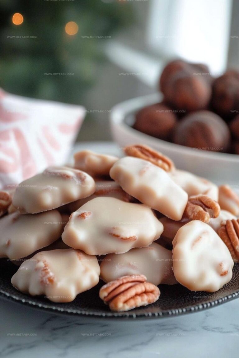Vanilla Pecan Pralines Recipe