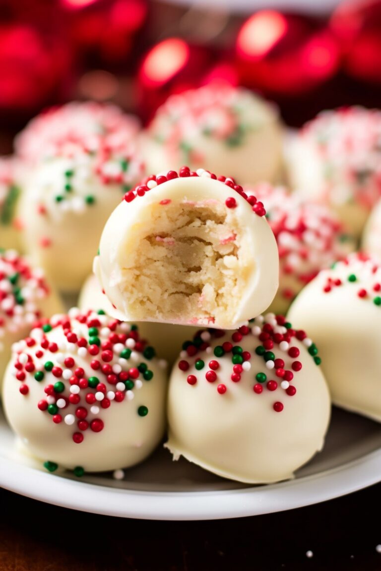 Sugar Cookie Truffles Recipe