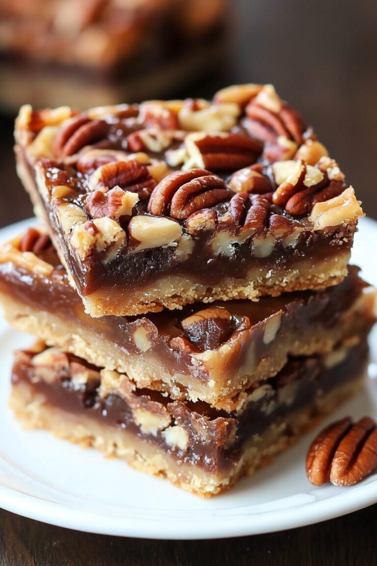 Pecan Turtle Bars Recipe