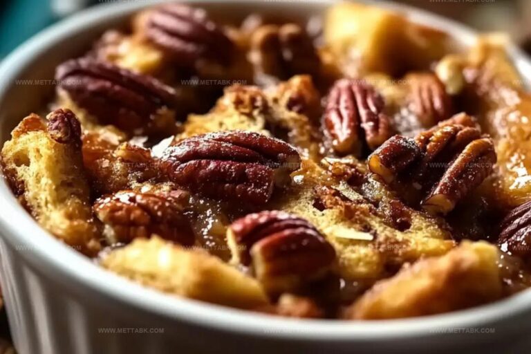 Pecan Pie Bread Pudding Recipe