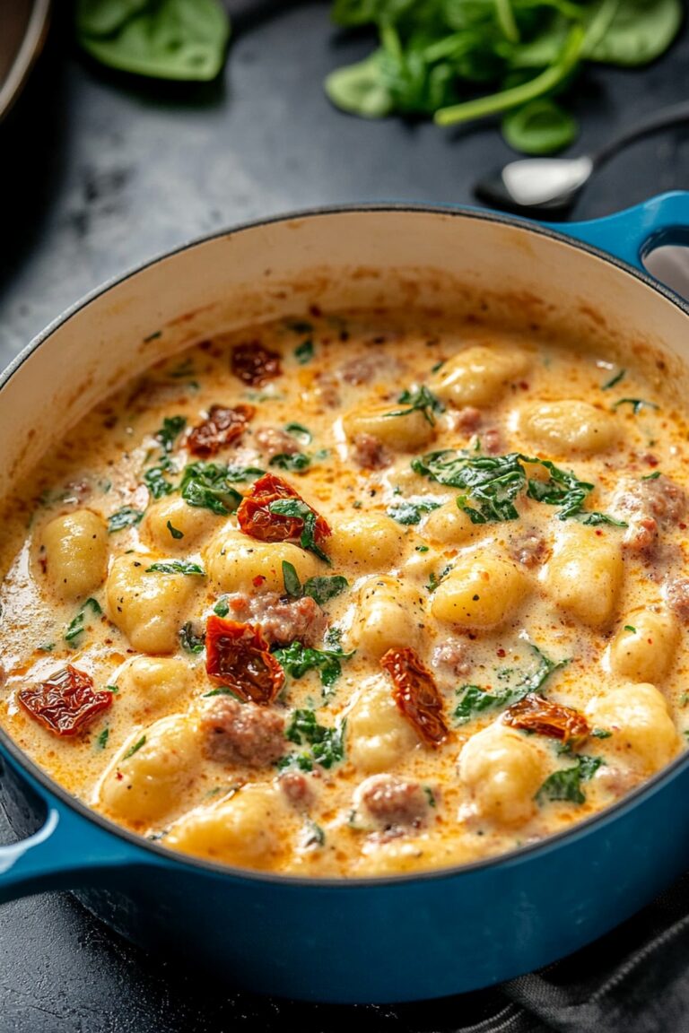 Creamy Chorizo Gnocchi Recipe