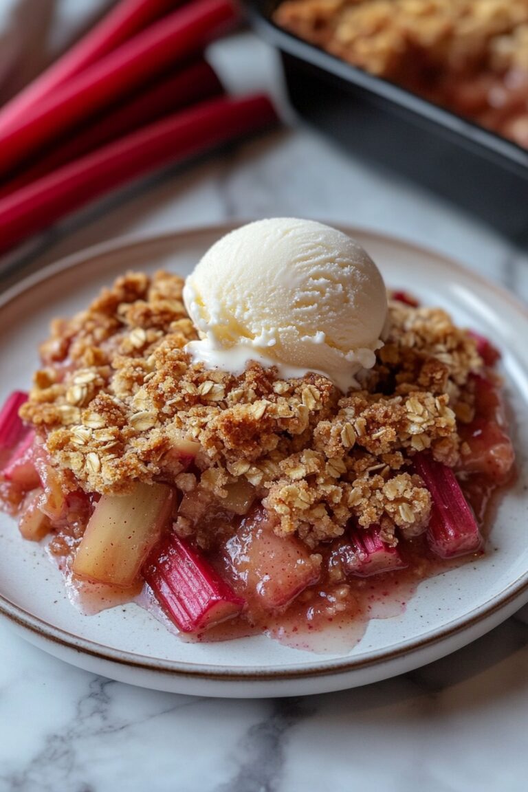 Rhubarb Crisp Recipe