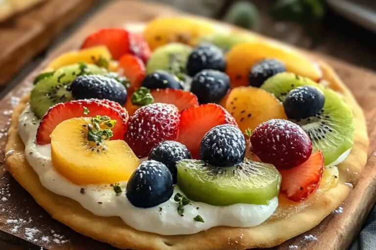 Easter Egg Fruit Pizzas Recipe