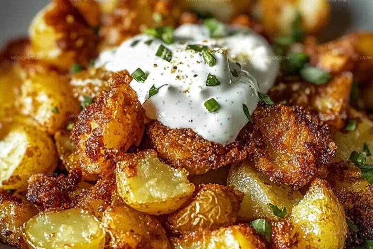 Sour Cream And Onion Crispy Potatoes Recipe