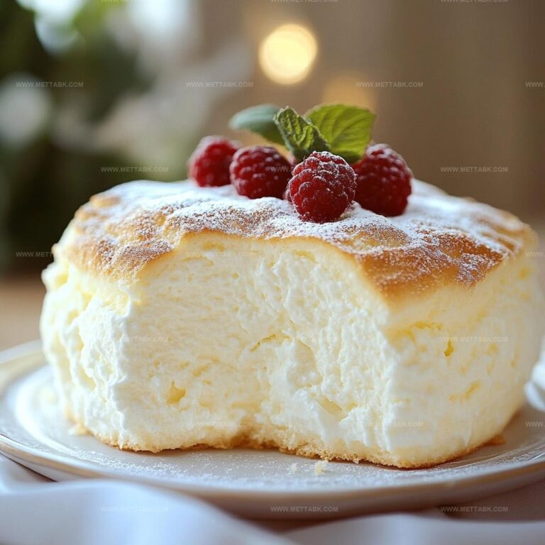 Yogurt Cloud Cake For A Light Dessert Recipe