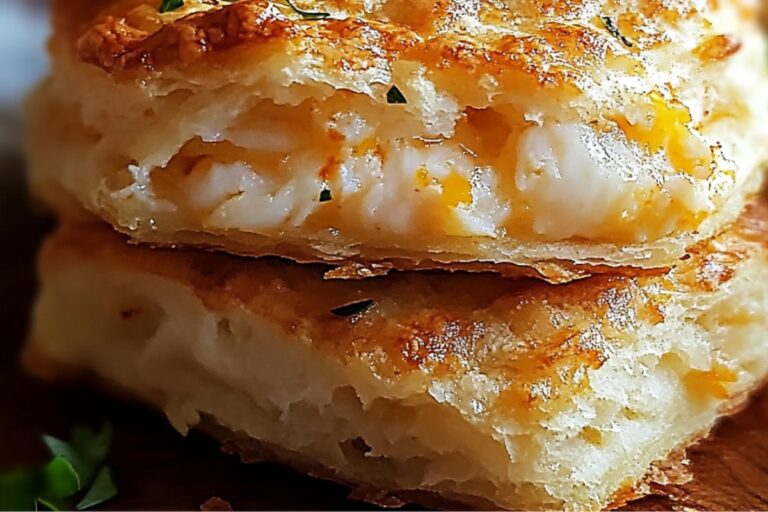Crab-Stuffed Cheddar Bay Biscuits With Lemon Butter Recipe
