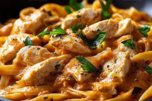 Spicy Chicken Lazone Pasta Recipe