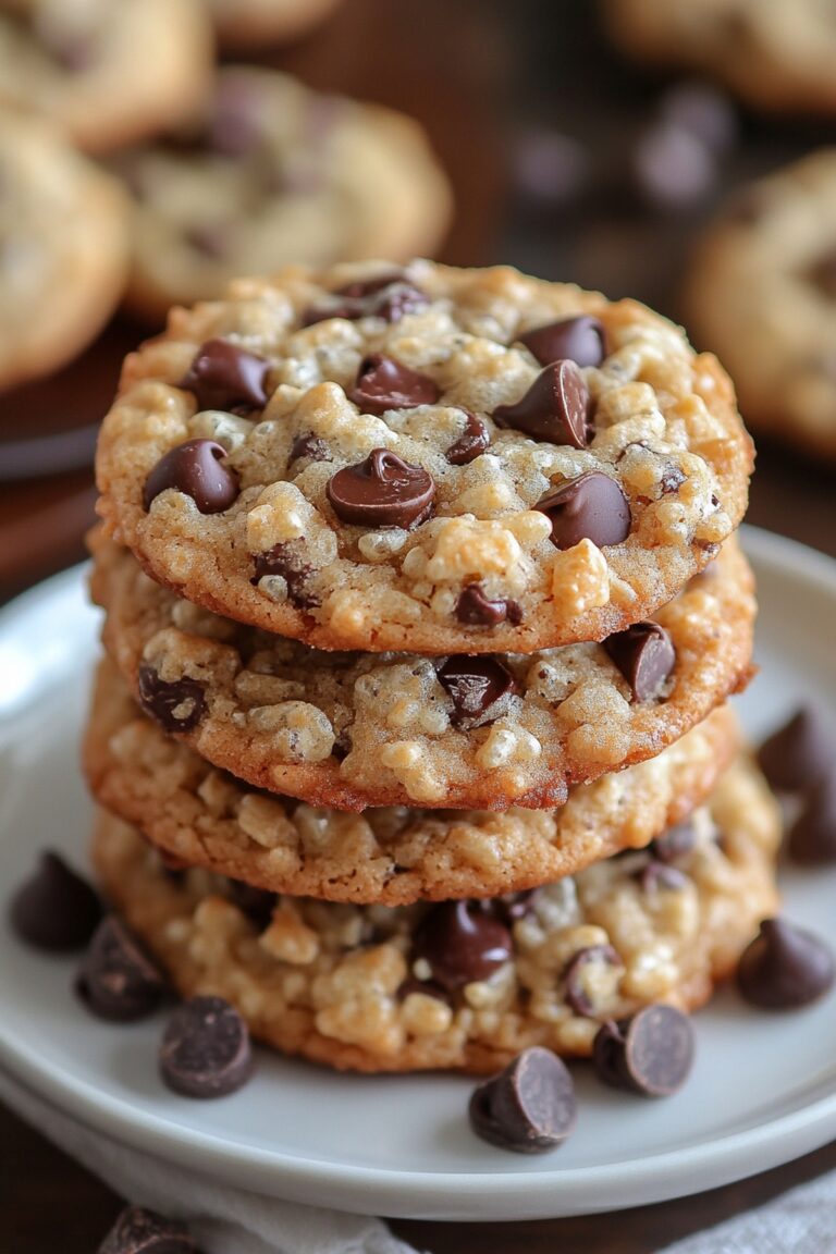 Rice Krispie Chocolate Chip Cookies Recipe